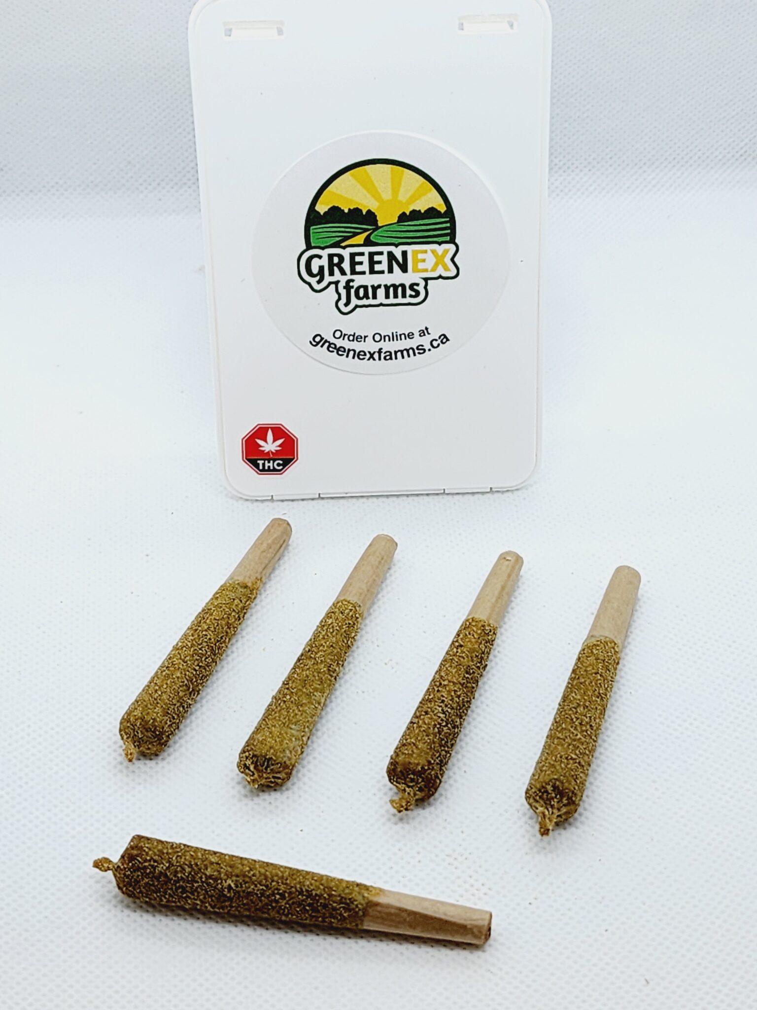 Buy Infused Pre Rolled Joints 5 Pack Online Greenex Farms